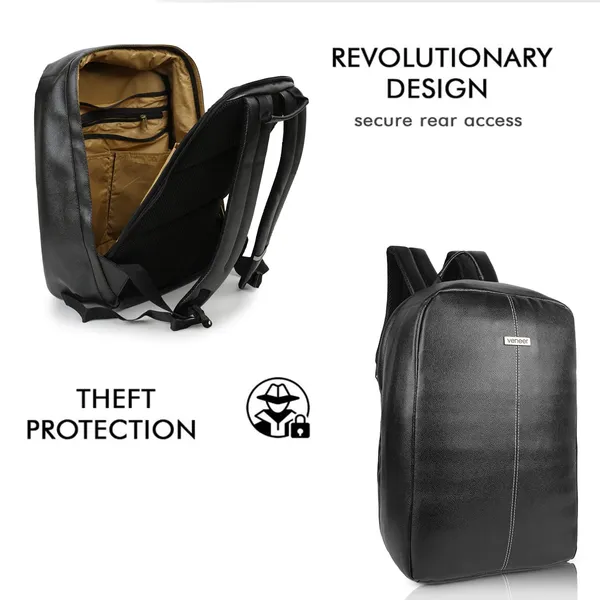 Black_Vegan_Leather_Laptop_Backpack,_Anti-Theft_Travel_Backpack,_Business_School_Bookbag_For_Men_&_Women_Fit_15.6_Inches_Laptop