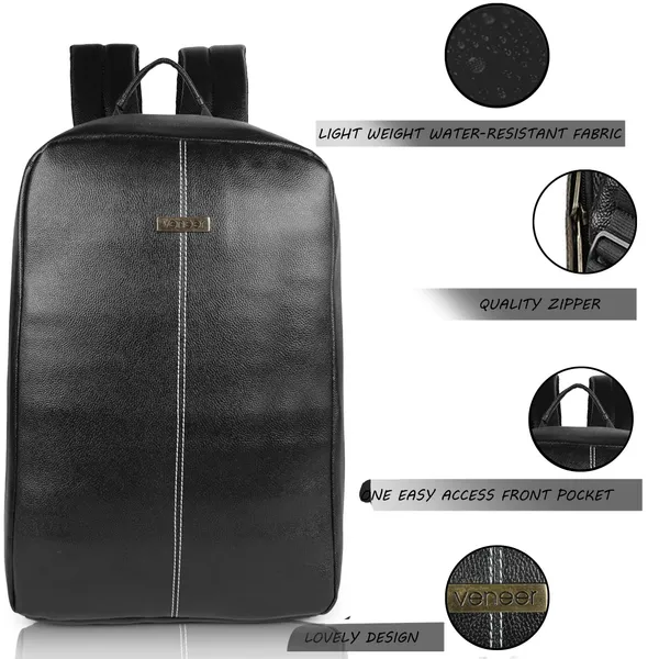 Black_Vegan_Leather_Laptop_Backpack,_Anti-Theft_Travel_Backpack,_Business_School_Bookbag_For_Men_&_Women_Fit_15.6_Inches_Laptop