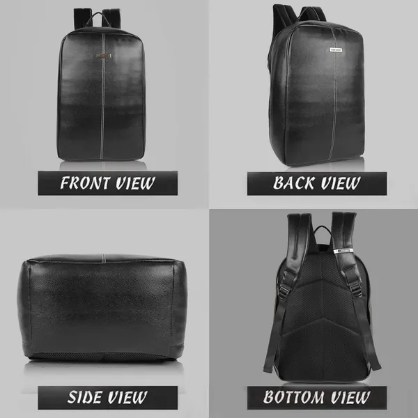 Black_Vegan_Leather_Laptop_Backpack,_Anti-Theft_Travel_Backpack,_Business_School_Bookbag_For_Men_&_Women_Fit_15.6_Inches_Laptop
