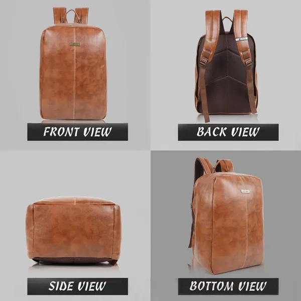 Tan_Vegan_Leather_Laptop_Backpack,_Anti-Theft_Travel_Backpack,_Business_School_Bookbag_For_Men_&_Women_Fit_15.6_Inches_Laptop