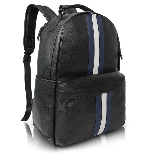 Black_Synthetic_Leather_30_Litre_Casual_15.6_Inch_Laptop_Shoulder_Business_Travel_Backpack_For_Unisex