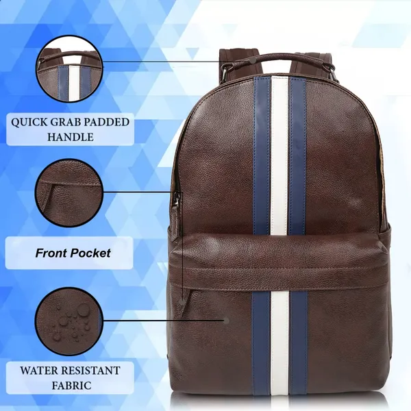 Brown_Synthetic_Leather_30_Litre_Casual_15.6_Inch_Laptop_Shoulder_Business_Travel_Backpack_For_Unisex