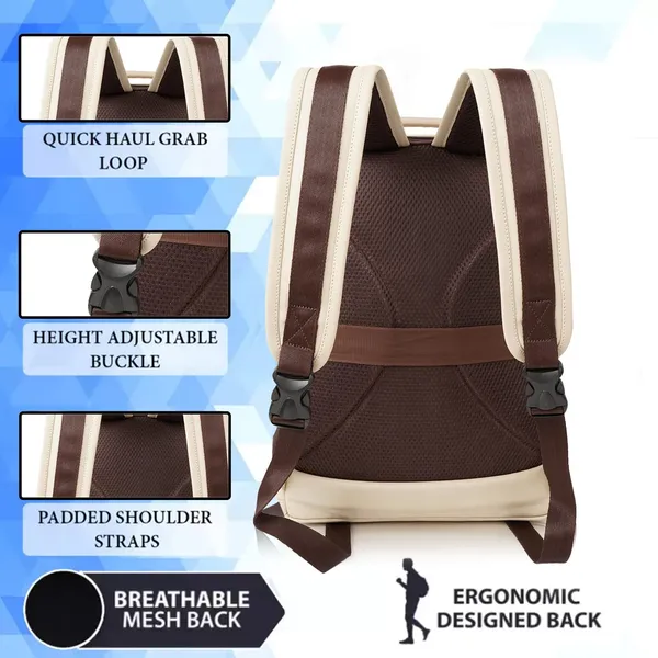 Cream_Synthetic_Leather_30_Litre_Casual_15.6_Inch_Laptop_Shoulder_Business_Travel_Backpack_For_Unisex