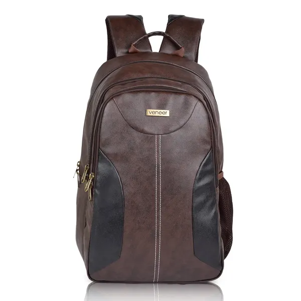 Brown_Synthetic_Leather_Backpack_For_Men_|_15.6_Inch_|_Large_Capacity