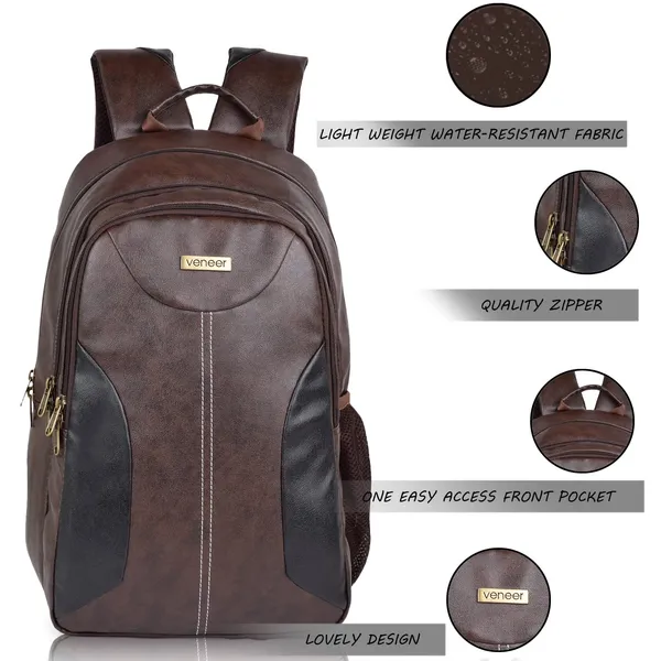 Brown_Synthetic_Leather_Backpack_For_Men_|_15.6_Inch_|_Large_Capacity