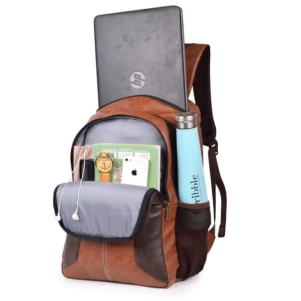Tan_Synthetic_Leather_Backpack_For_Men_15.6_Inch_Laptop_Backpack_Vintage_Travel_Office_Bag_Large_Capacity_School_Shoulder_Bag