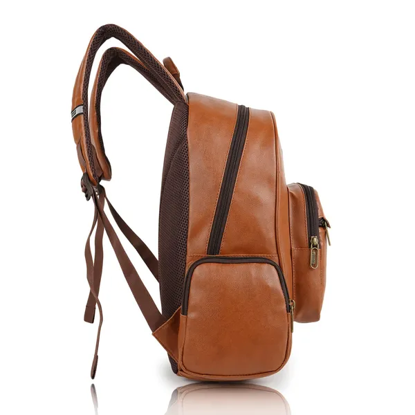 Tan_Synthetic_Vegan_Leather_22L_Casual_Laptop_Trendy_Travel_Shoulder_Mini_School|Office|College_Daytrip_Backpack_For_Unisex