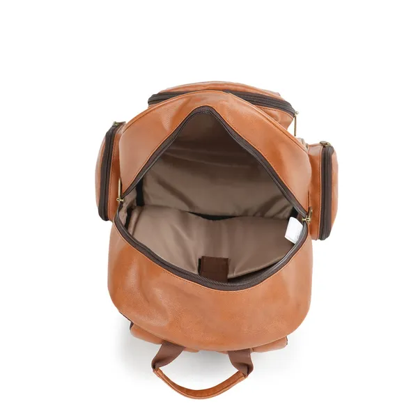 Tan_Synthetic_Vegan_Leather_22L_Casual_Laptop_Trendy_Travel_Shoulder_Mini_School|Office|College_Daytrip_Backpack_For_Unisex