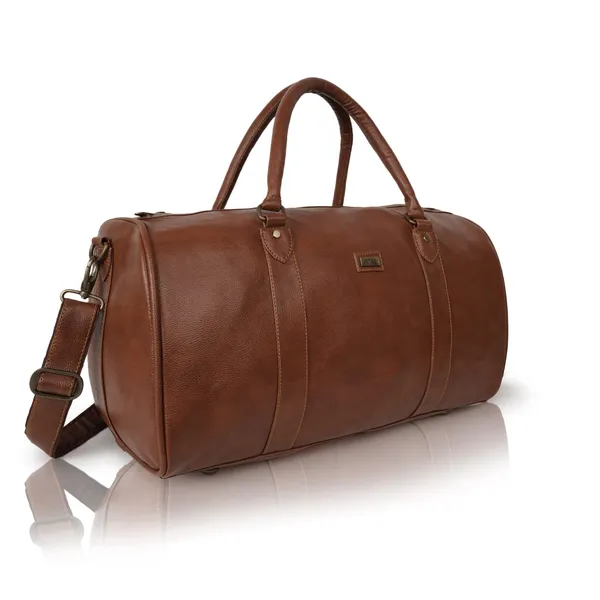 Tan_Vegan_Leather_Casual_55_Litre_Travel_Shoulder_Crossbody_Stylish_&_Spacious_Weekender|_Duffle_Bag_For_Gym,_Sports,_Training_Gym_Duffel_Bag_For_Unisex
