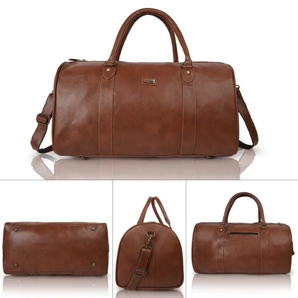 Tan_Vegan_Leather_Casual_55_Litre_Travel_Shoulder_Crossbody_Stylish_&_Spacious_Weekender|_Duffle_Bag_For_Gym,_Sports,_Training_Gym_Duffel_Bag_For_Unisex