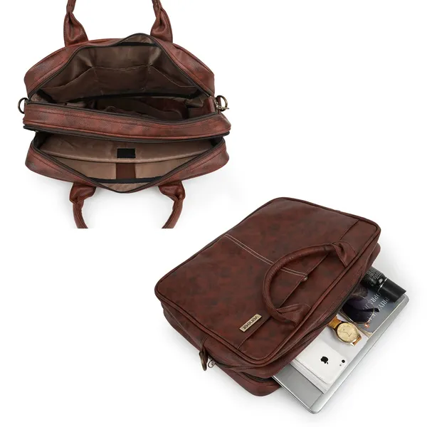 Light_Brown_Vegan_Leather_Briefcase_For_Men_17_Inch_Laptop_Computer_Case_Business_Travel_Work_Messenger_Cross_Body_Shoulder_Bags_For_Mens_And_Womens