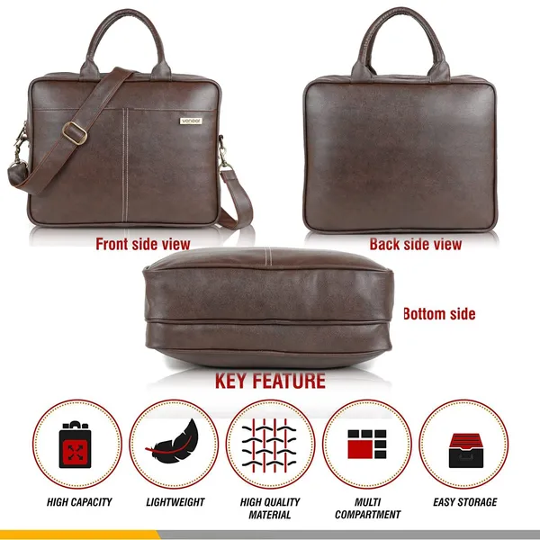 Brown_Vegan_Leather_Briefcase_For_Men_17_Inch_Laptop_Computer_Case_Business_Travel_Work_Messenger_Cross_Body_Shoulder_Bags_For_Mens_And_Womens