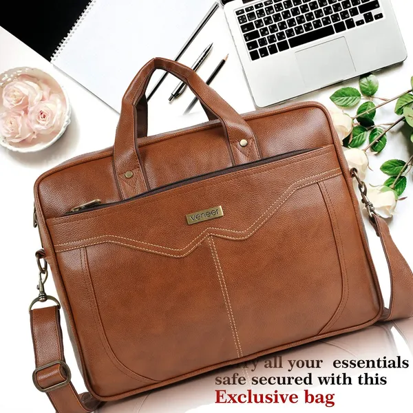 Tan_Synthetic_Leather_Laptop_Bag_Briefcase_For_Men_16.5_Inch_Business_Travel_Synthetic_Leather_Messenger_Crossbody_Shoulder_Bags_For_Mens_And_Womens
