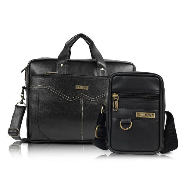 Black_Synthetic_Vegan_Leather_Laptop_Bag_Briefcase_16.5_Inch_Business_Travel/Daytrip/Office_Messenger_Crossbody_Shoulder_Bags_For_Men_(Pack_Of_-02)