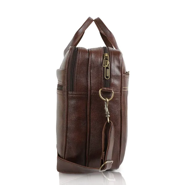 Brown_Synthetic_Vegan_Leather_Laptop_Bag_Briefcase_16.5_Inch_Business_Travel/Daytrip/Office_Messenger_Crossbody_Shoulder_Bags_For_Men_(Pack_Of_-02)