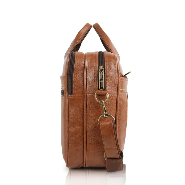 Tan_Synthetic_Vegan_Leather_Laptop_Bag_Briefcase_16.5_Inch_Business_Travel/Daytrip/Office_Messenger_Crossbody_Shoulder_Bags_For_Men_(Pack_Of_-02)