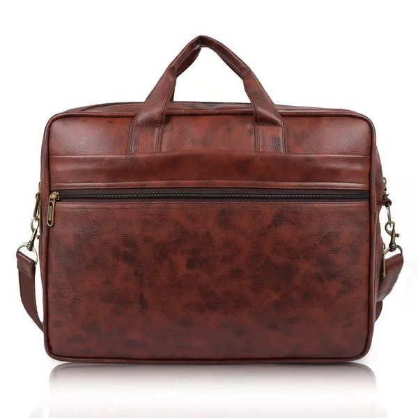 Dark_Brown_Men'S_15.6_Inch_Waterproof_Synthetic_Leather_Computer_Laptop_Messenger_Briefcase_Satchel_Shoulder_Bag,_Dark_Brown