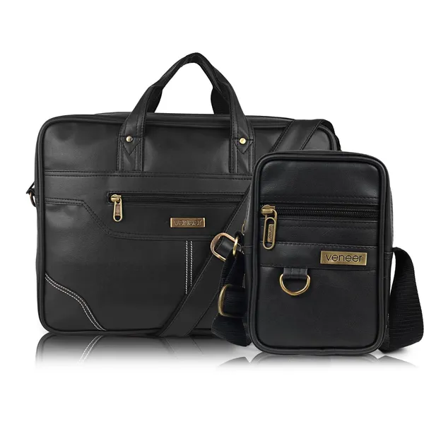 Black_Vegan_Leather_Casual_Travel_Office_Shoulder_Laptop_Crossbody_Combo_Messenger_Bag_For_Men