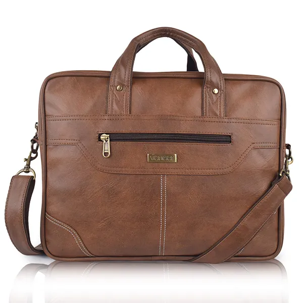 Tan_Vegan_Leather_Casual_Travel_Office_Shoulder_Laptop_Crossbody_Combo_Messenger_Bag_For_Men