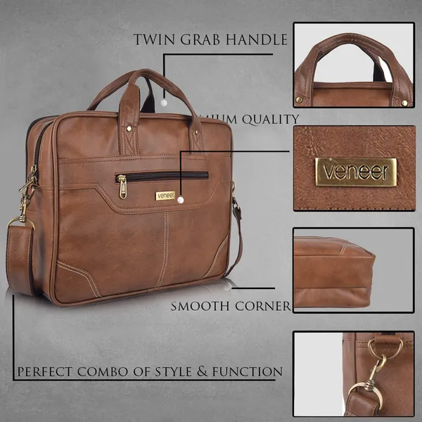 Tan_Vegan_Leather_Casual_Travel_Office_Shoulder_Laptop_Crossbody_Combo_Messenger_Bag_For_Men