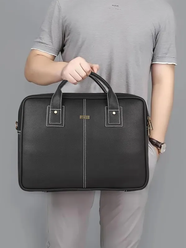 Black_Genuine_Leather_Briefcase_For_Men,Business_Travel_Laptop_Messenger_Crossbody_Bags
