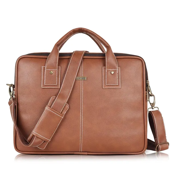 Brown_Genuine_Leather_Briefcase_For_Men,Business_Travel_Laptop_Messenger_Crossbody_Bags