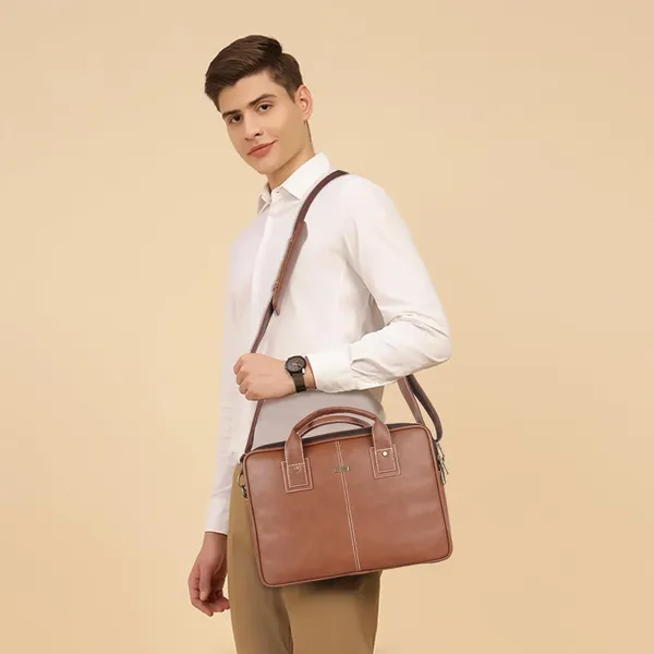 Brown_Genuine_Leather_Briefcase_For_Men,Business_Travel_Laptop_Messenger_Crossbody_Bags