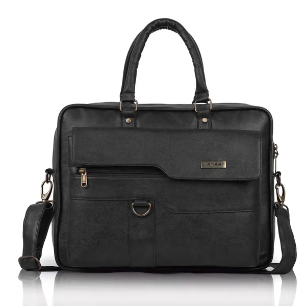 Black_Vegan_Leather_Classic_Trendy_Travel_Premium_Laptop_Office_Shoulder_Crossbody_Daytrip_Business_Briefcase_Messenger_Bag_(Set_Of-02)