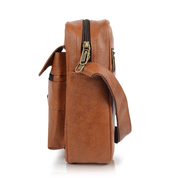 Tan_Synthetic_Vegan_Leather_Classic_Shoulder_Office_College_Daytrip_Crossbody_Water_Repellent_Sling_Bag_For_Men