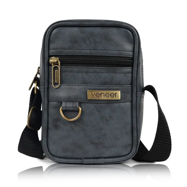 Grey_Synthetic_Leather_Casual_Side_Shoulder_Bag_For_Men