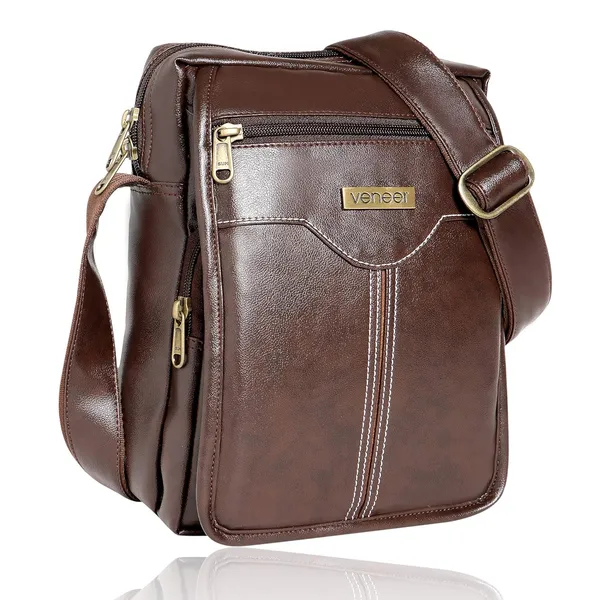 Brown_Mens_Synthetic_Leather_Crossbody/Sling_Bag_For_Boys