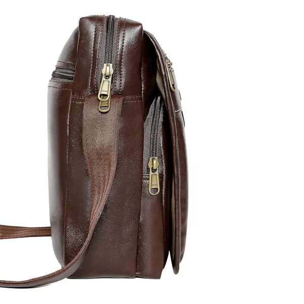 Brown_Mens_Synthetic_Leather_Crossbody/Sling_Bag_For_Boys