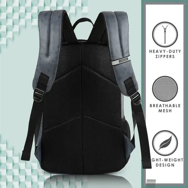 Grey_Medium_20_L_Laptop_Backpack_Men_Womens_Girls_Fashion_Pu_Leather_Mini_Casual_Backpack_Bags_For_School,_College,_Tuition,_Office_Bag