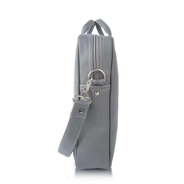 Grey_Synthetic_Leather_Laptop_Bag_15.6_Inch,_Business_Briefcase,Water_Resistant_Messenger_Shoulder_Bag_Durable_Office_Bag_For_Unisex