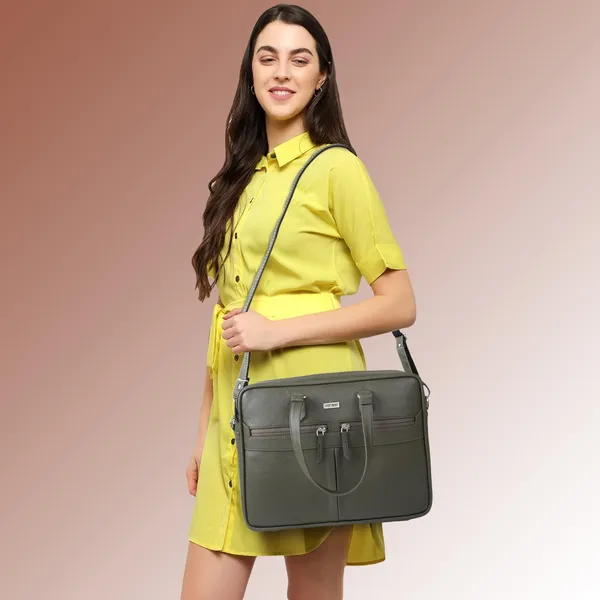 Green_Vegan_Leather_Laptop_15.6_Inch,_Business_Briefcase,Crossbody_Messenger_Shoulder_Bag_Durable_Office_Bag_For_Women
