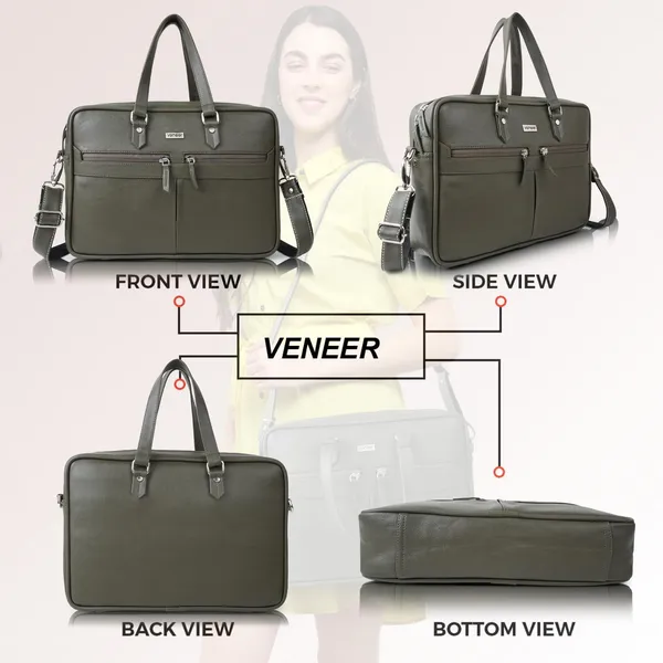Green_Vegan_Leather_Laptop_15.6_Inch,_Business_Briefcase,Crossbody_Messenger_Shoulder_Bag_Durable_Office_Bag_For_Women