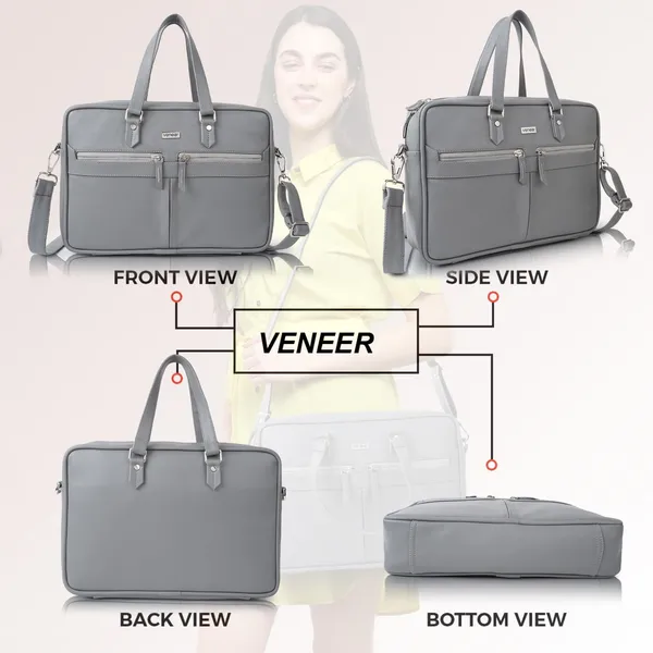 Grey_Vegan_Leather_Laptop_15.6_Inch,_Business_Briefcase,Crossbody_Messenger_Shoulder_Bag_Durable_Office_Bag_For_Women