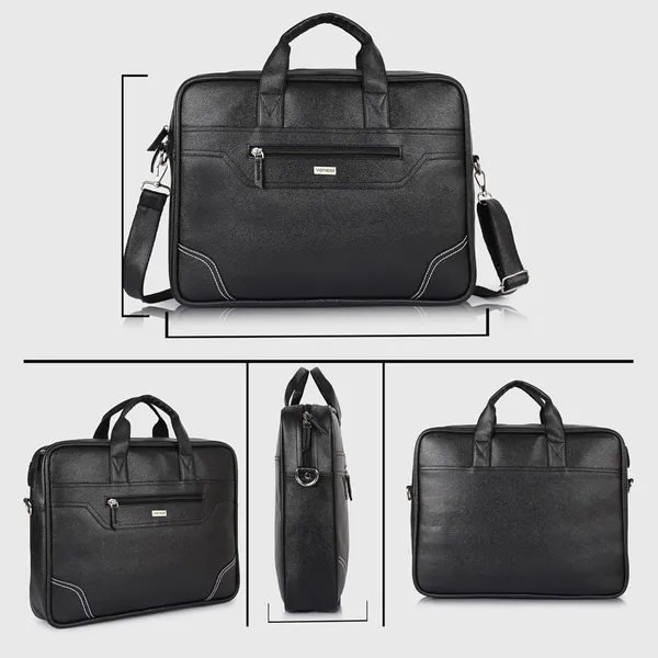Urban_Black_Laptop_Briefcase_–_15.6"_Water-Resistant_Leather-Look_Bag