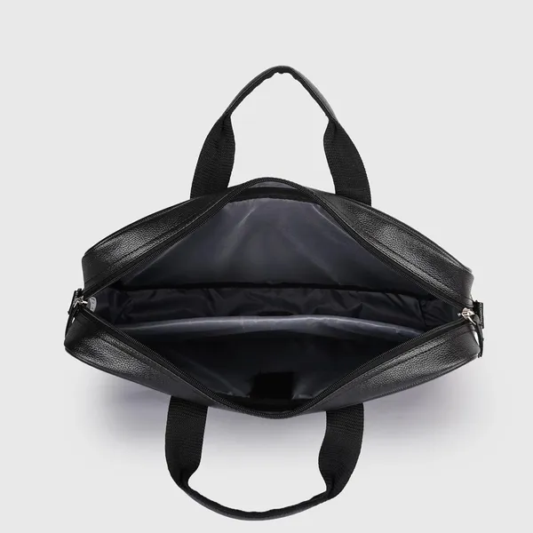 Urban_Black_Laptop_Briefcase_–_15.6"_Water-Resistant_Leather-Look_Bag