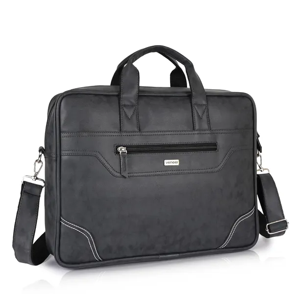 Grey_Synthetic_Leather_15.6_Inch_Laptop_Bag_Water-Resistant_Office_Computer_Bag_Shoulder_Bag_Work_Briefcase_For_College_Messenger_Bag_For_Unisex