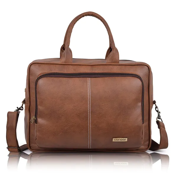 Tan_Laptop_Messenger_Bag_16.5_Inch_For_Men_And_Women,Waterproof_Pu_Leather_Large_Crossbody_Shoulder_Bag_Computer_Laptop_Bag,_Messenger_Bag_For_Business_School