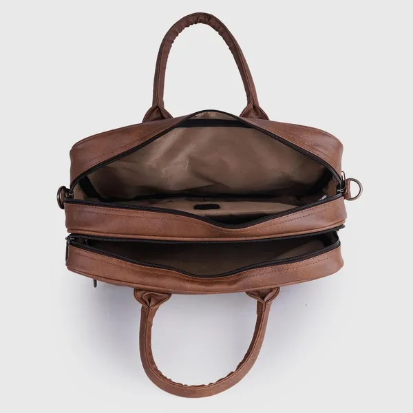 Tan_Laptop_Messenger_Bag_16.5_Inch_For_Men_And_Women,Waterproof_Synthetic_Leather_Large_Crossbody_Shoulder_Bag_Computer_Laptop_Bag,_Messenger_Bag_For_Business