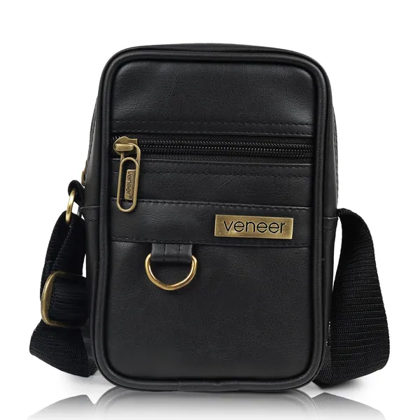 Black_Premium_Vegan_Leather_15.6_Inch_Laptop_Messenger_Office_Bag_With_Crossbody_Slingbag_Business_Briefcase_For_Men_(Pack_Of-02)
