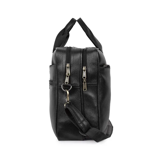 Black_Premium_Vegan_Leather_15.6_Inch_Laptop_Messenger_Office_Bag_With_Crossbody_Slingbag_Business_Briefcase_For_Men_(Pack_Of-02)