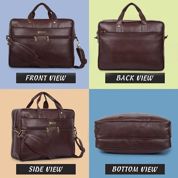 Brown_Premium_Vegan_Leather_15.6_Inch_Laptop_Messenger_Office_Bag_With_Crossbody_Slingbag_Business_Briefcase_For_Men_(Pack_Of-02)