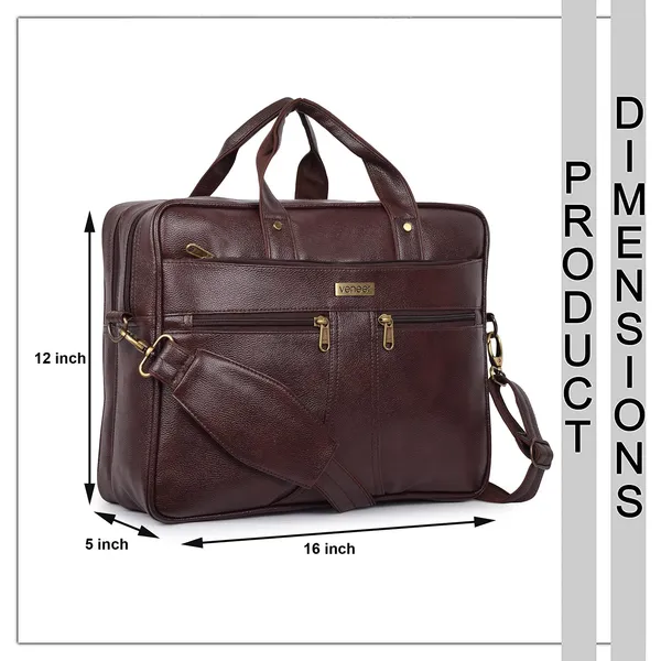 Brown_Premium_Vegan_Leather_15.6_Inch_Laptop_Messenger_Office_Bag_With_Crossbody_Slingbag_Business_Briefcase_For_Men_(Pack_Of-02)