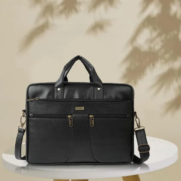 Black_Laptop_Bag_15.6_Inch,_Vegan_Leather_Business_Briefcase_For_Men_Women,Water_Resistant_Messenger_Shoulder_Bag_Durable_Office_Bag,_For_Computer/Notebook/Macbook