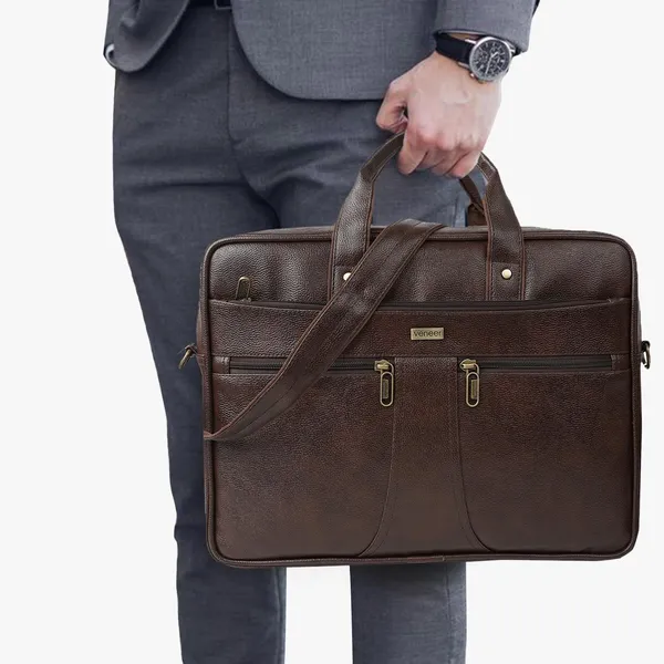 Brown_Vegan_Leather_Laptop_Bag_For_Office_|_15.6_Inch_|_Water_Resistant