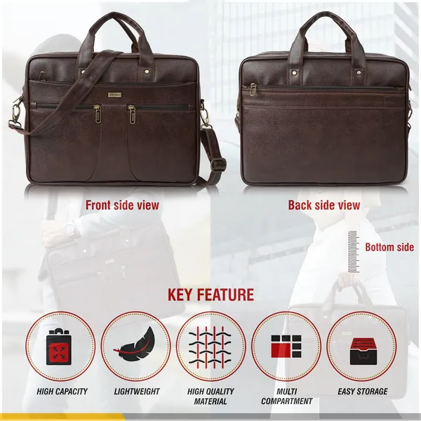 Brown_Vegan_Leather_Laptop_Bag_For_Office_|_15.6_Inch_|_Water_Resistant