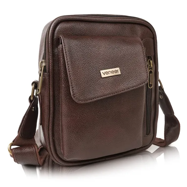 Brown_Vegan_Leather_Shoulder_Crossbody_Side_Bag_For_Men_&_Boys